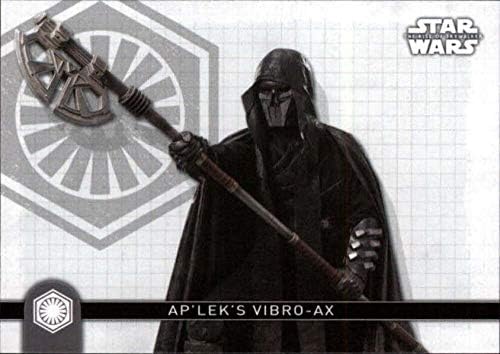 2020 Превъзхожда Star Wars The Rise of Skywalker Series 2 Оръжия W-6 за Търговия на карта Ap'Lek's Vibro Ax