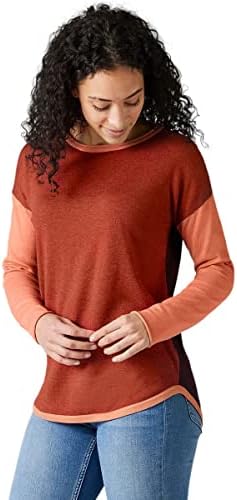 Пуловер Smartwool Shadow Pine с цветни блокчета - Женски