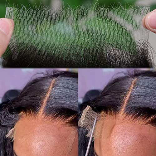 Derun 4x4 Истинска HD Лейси закопчалката От човешка коса 0,12 мм, ультратонкое Невидимото швейцарско Прозрачна Дантела, Директни