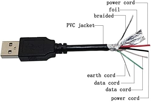 Кабел за зареждане SSSR Mini-USB-USB за Преносим скенер Vupoint Magic Solutions Палки