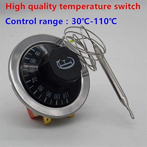 SNKB 1 NC 30-110 ℃ Термостат AC220V 16A на Превключвателя за регулиране на температурата с циферблат Сензор
