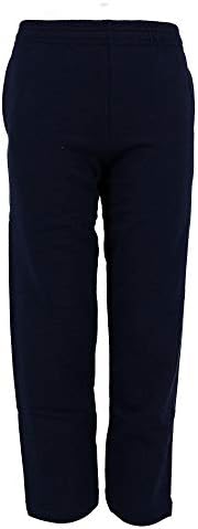 Спортни Панталони с отворени штанинами Hanes Boys EcoSmart, L, Тъмно син