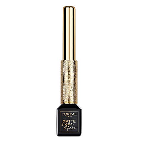 Маркова течна очна линия L ' Oreal Paris Makeup Matte, Водоустойчиви, точни и лесно нанасяне, за целия ден, ярко