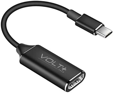 Комплект VOLT + Plus ТЕХНОЛОГИИ 4K, HDMI USB-C е съвместим с Samsung Galaxy S23 Ultra Professional Adapter с цифрово пълна изход 2160p, 60Hz!