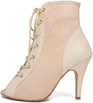 Дамски обувки за танци балната зала YKXLM за изказвания в стил Латино Салса, Професионални Велур Танцови обувки, Модел L500
