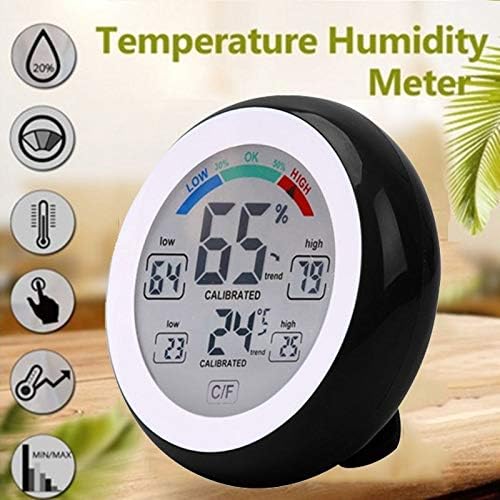 Дигитален Термометър RENSLAT Цифров Термометър за стая Влагомер Сензорен Датчик за Температура aldult