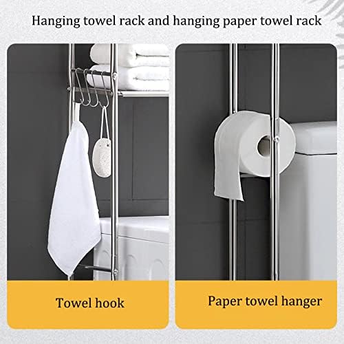 Рамки за съхранение на перални машини BKGDO, Подова Поставка за Тоалетна, срок на съхранение в банята Над Перална