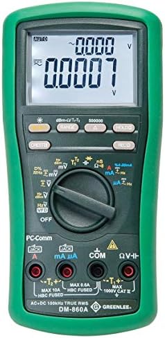 Броячи Greenlee - Dmm 500K (Dm-860A), Измервателни уреди Elec (DM-860A)