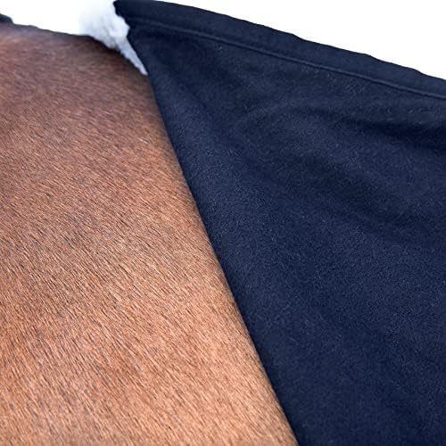Вълнена одеяло Horze Millau - Тъмно Син - 78 см