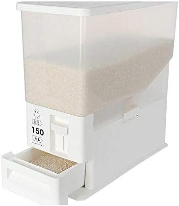 LKYBOA Кофа За Ориз, 5 кг, Автоматично Дозиращият Контейнер За Ориз, херметично затворен за Съхранение, Защитен От Насекоми,