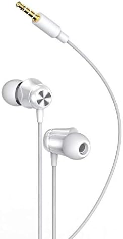 Жични слушалки Baseus - Encok 3,5 мм H13 Бяла (A0002102)