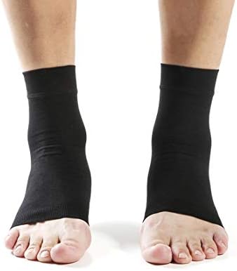 Унисекс Болкоуспокояващи Чорапи с Отворени Пръсти За Подкрепа на Глезените Фитнес Спортни Чорапи