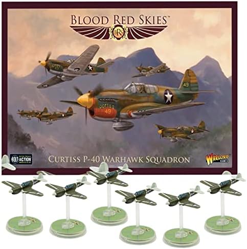 Wargames Закараха с Кървави червени небеса - Туитва Къртис P-40 Warhawk в мащаб 1/200, колекция от модели на самолети за игри за ръкопашен бой времето на Втората световна война ?
