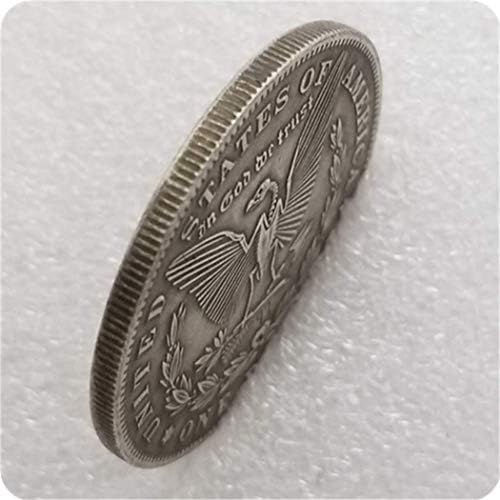Kocreat 1899 Копие сребърно покритие Монета американски Скитник - Реплика на Монетата Морган Долар Художествена Сувенирни Монети Предизвикателство Монета Щастливата М