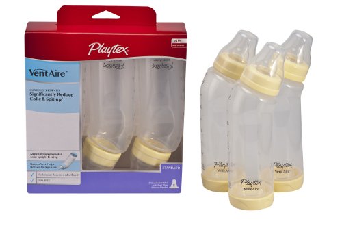 Стандартни шишета Playtex 3 опаковки VentAire, 9 унции (цветовете може да варират) (свалена от производство, производител)