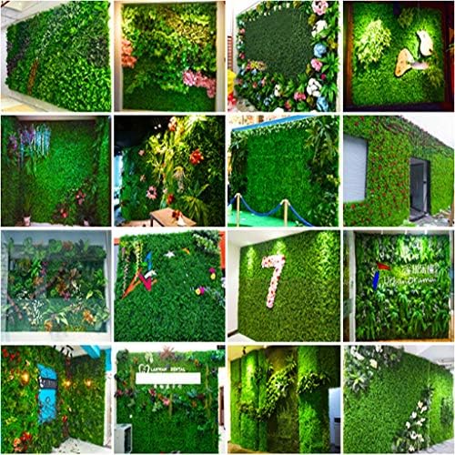 YNFNGXU Изкуствена Ограда, за растенията, Панел за защита от uv, Фоново Украса на стени, Изкуствена Ограда, на закрито и на открито 60 ×40 см Цвят: 01)