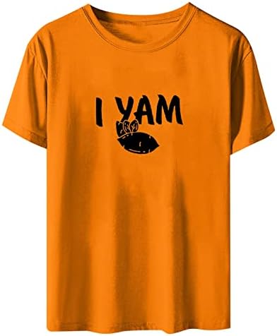 Ризи HOXINE I Yam Диван за жени и Мъже, Модни Тениска с графичен Дизайн, Лятна Ежедневни Свободна Туника с Къс ръкав и кръгло