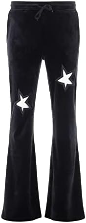 Панталони Paris Hilton The Star Crew Pant - Уютен Женски спортен костюм от Ультрамягкого велур в Черен цвят