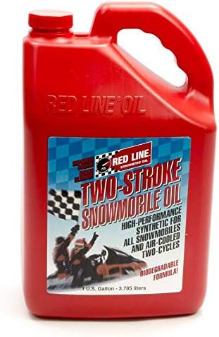 Двухтактное синтетично масло за моторни шейни Red Line 41005 - Галон (4 опаковки)