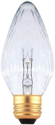 Лампа с нажежаема жичка Bulbrite F15 на средно винтовом база (E26) Крушка с нажежаема жичка, 25 W, бистра