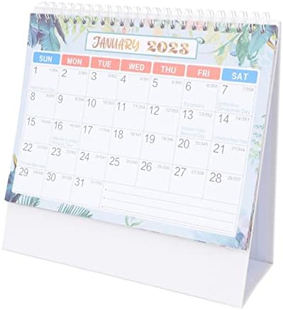 Календар Tofficu 2023 Офис Календар Аксесоари Декор На Масата За Вечеря Нова Година Месечен Календар Малък