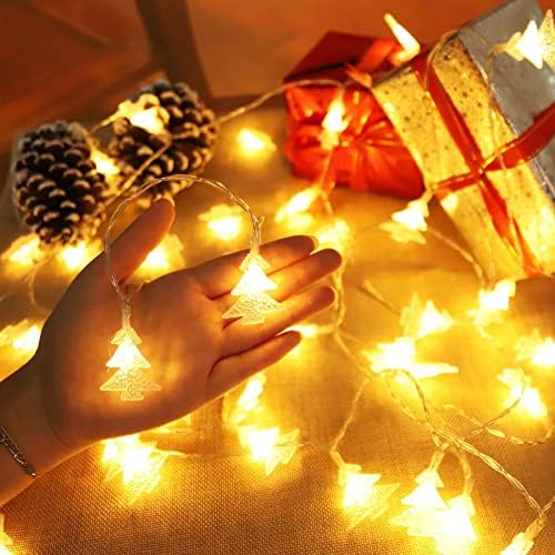 Капитанът на Коледна Украса на Коледна Елха Струнни Приказни Светлини, е Подходящ за Семейна Коледа осветление Празнични партита