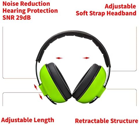RADA LI GOL-SIV Защита на детските уши - Шумоподавляющие Звукоизолирани Слушалки за бебета, Необходими за пътуване