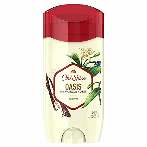 Дезодорант Old Spice за мъже, Оазис с аромат на ванилия, вдъхновен от природата, 3 грама (опаковка от 1)