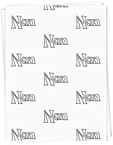5 листа подарък опаковки Nan, формат А1 /амбалажна хартия (GI00055704)