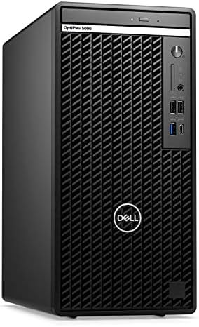 Настолен компютър Dell Optiplex 5000 5000 MT Mini Tower (2022) | Core i5-1 TB SSD-памет - 32 GB оперативна памет | 6 ядра при честота на 4.6 Ghz Win 11 Pro
