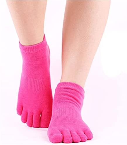 LSDJGDDE, Женски комплект противоскользящих чорапи за йога, нескользящие ръкавици за йога, нескользящие силиконови точки,
