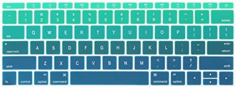 Цвят на кутията на клавиатурата Batianda Ombre за MacBook Pro 13 инча, модел A1708 (Без допир панел) 2017 г. и години