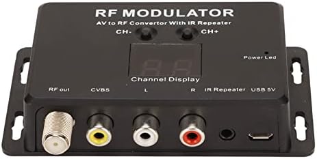 Радиочестотни модулатор, Модулатор ТЕЛЕВИЗИЯ PAL NTSC, Професионален AV-преобразувател на RF с IR-ретранслатор за споделяне