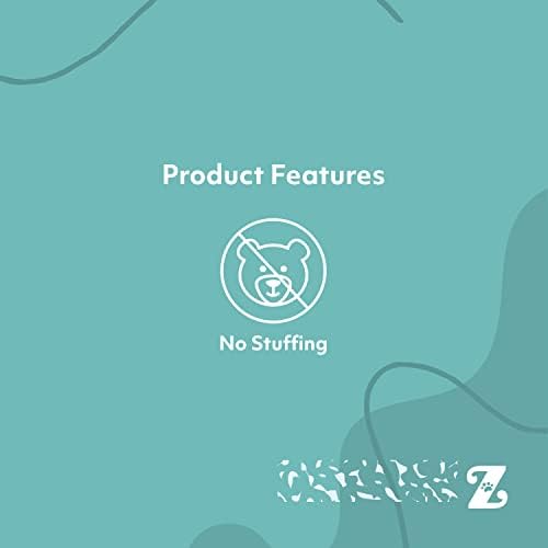 ZippyPaws Skinny Peltz - Лисица, миеща мечка и Протеин - Пищащие Играчки за кучета без набивки, Дъвчене играчка