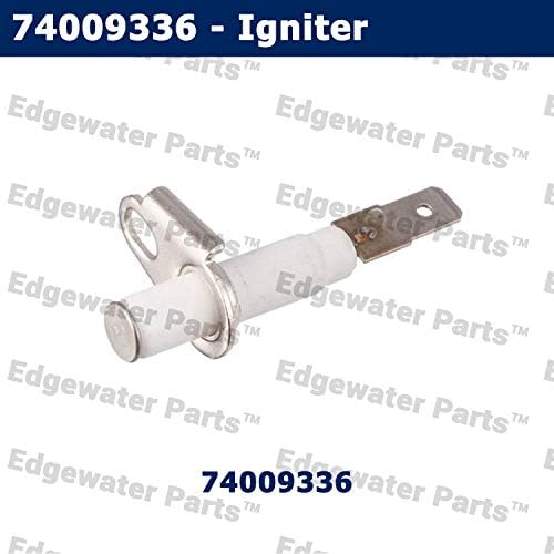 Edgewater Parts 74009336 Электродный запальник за готвене панел, рамо, съвместима с Jenn-Air, KitchenAid и Maytag (подходящ за модели: JDS, JGC, JGS, KGC, JGD и други)