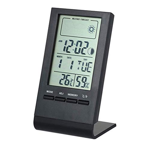 Стаен термометър WXYNHHD - електронен измерител на температура и влажност на въздуха, точност термометър за дома и помещения
