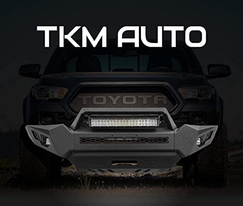TKMAUTO Черно Предна Броня за Toyota Tacoma 2-ро поколение 2005-2015