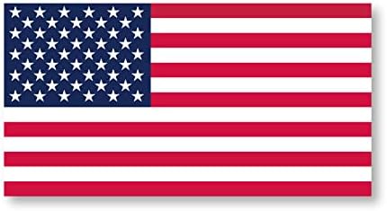 Vinyl стикер с американския флаг на САЩ броня за чаши, чаши, Автомобили, Превозни средства, Преносими компютри, Прозорци, Камиони и охладители 5 x 3,3 (1)