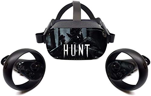 Стикер върху кожата слушалки Oculus Quest VR survival horror game Vinyl Стикер за слушалки и контролер от