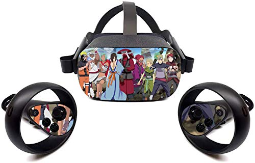 Стикер върху кожата слушалки Oculus Quest VR с участието на Супергерой аниме Vinyl Стикер за Слушалки и контролер от ok anh yeu