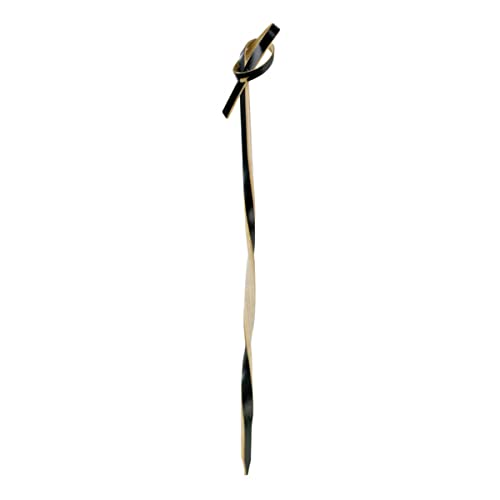 PACKNWOOD 209BBTINGI15 - Черни Пръчици за събиране на клони - Tingi Черен Бамбук пръчка с вериги и възли на усукан