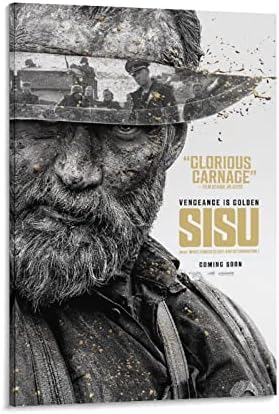Плакати с филми SISU 2022 Плакат Платно Стенни Артистични Щампи за decor Декор на Стая Декор Спални Подаръци 12x18 инча (30x45