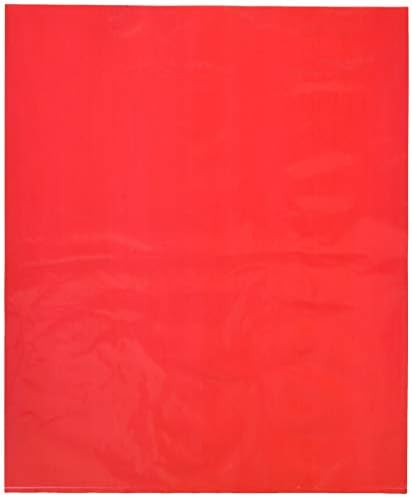 Плоски найлонови торбички Bauxko 15 x 18 инча, Черни, 25 опаковки (xPB572BK-25)