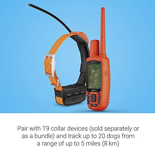 Нашийник за проследяване на кучета Garmin Astro 900, Спортен GPS проследяващ за кучета до 20 кучета, само за устройства