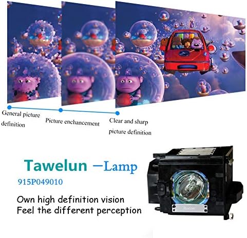 Работа на смени крушка Tawelun 915P049010 с Корпус за телевизори Mitsubishi