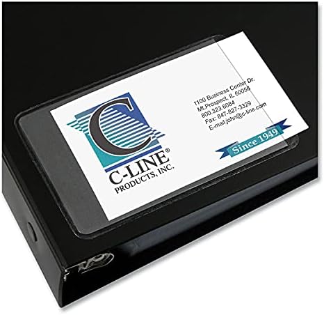 Самозалепващи ленти за визитни картички C-Line Products, Inc