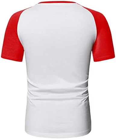 ZDDO / Летни мъжки тениски с къс ръкав, цветен Блок, Забавни тениски с писмото принтом и кръгло деколте, Ежедневни Тениска за тренировка
