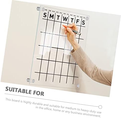 STOBOK 5 Комплекта за показване на съобщение за заличаване на стената, Сухота, Седмичен Списък хладилници,