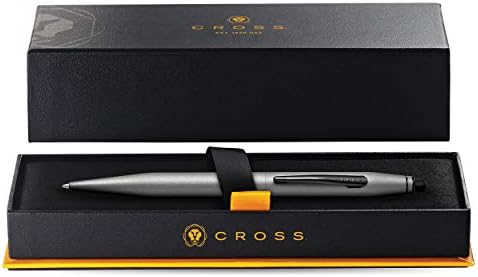 Химикалка писалка Cross Tech2 за Еднократна употреба, Химикалка писалка среден размер С Писалка В кутия за подарък премиум клас- Червен металик