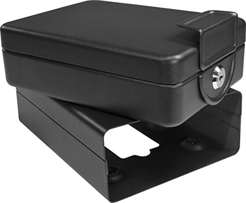 Сейф за ключове Barska Compact Safe с проектирането на строителни облицовки AX11812,черен,средно